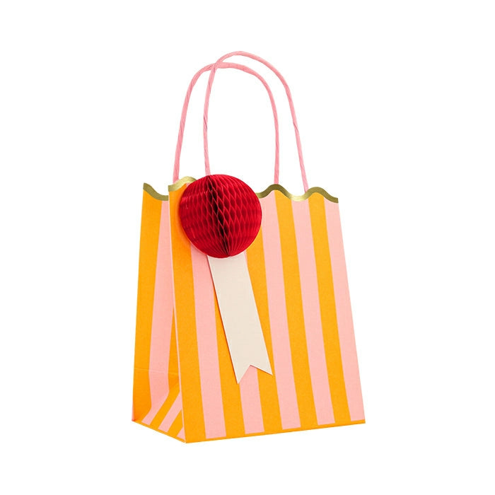 Partytasche, gestreift