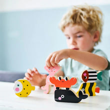 Load image into Gallery viewer, Wooden Ocean Stacker