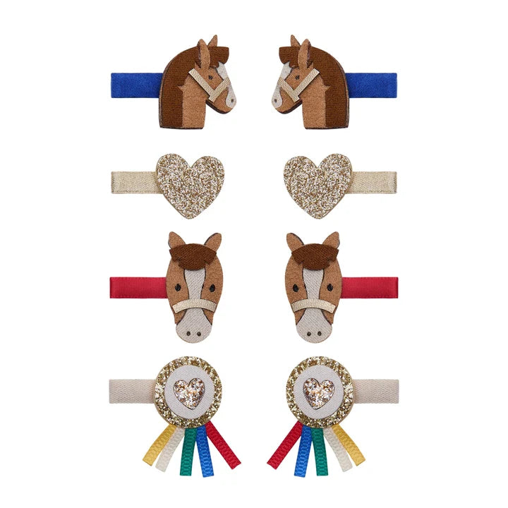Mini Hair Clips, Pony Show