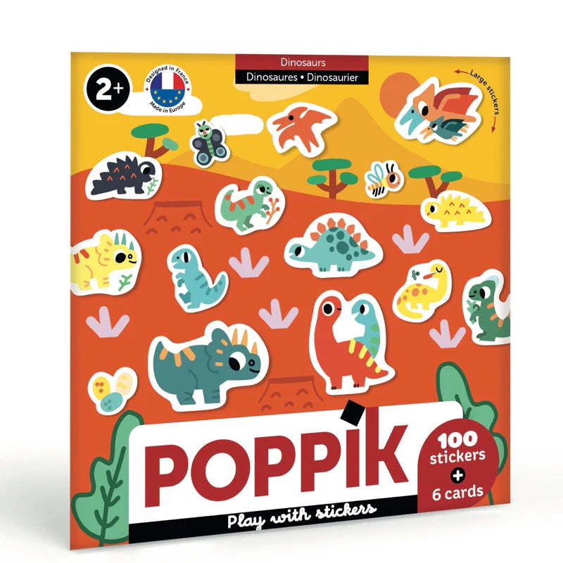 Poppik Meine ersten Aufkleber „Dinosaurier“