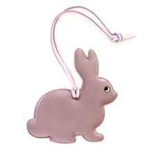 Load image into Gallery viewer, Reflective Bag Charm ''Pink Bunny''