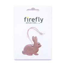 Load image into Gallery viewer, Reflective Bag Charm ''Pink Bunny''