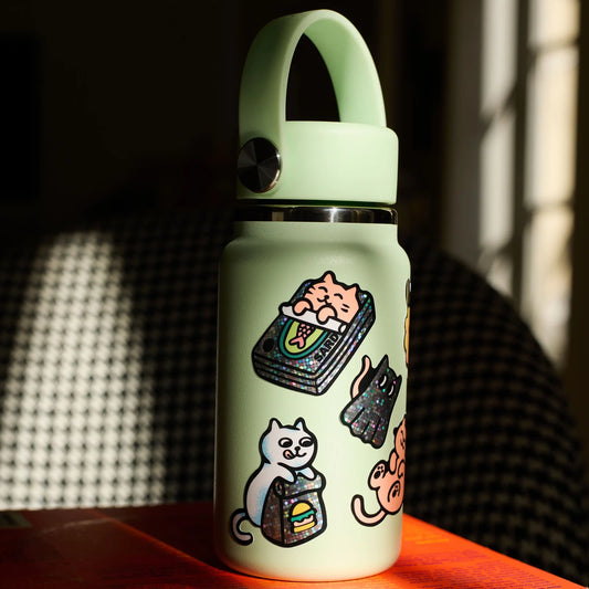 Große fabelhafte Sticker, Kätzchen