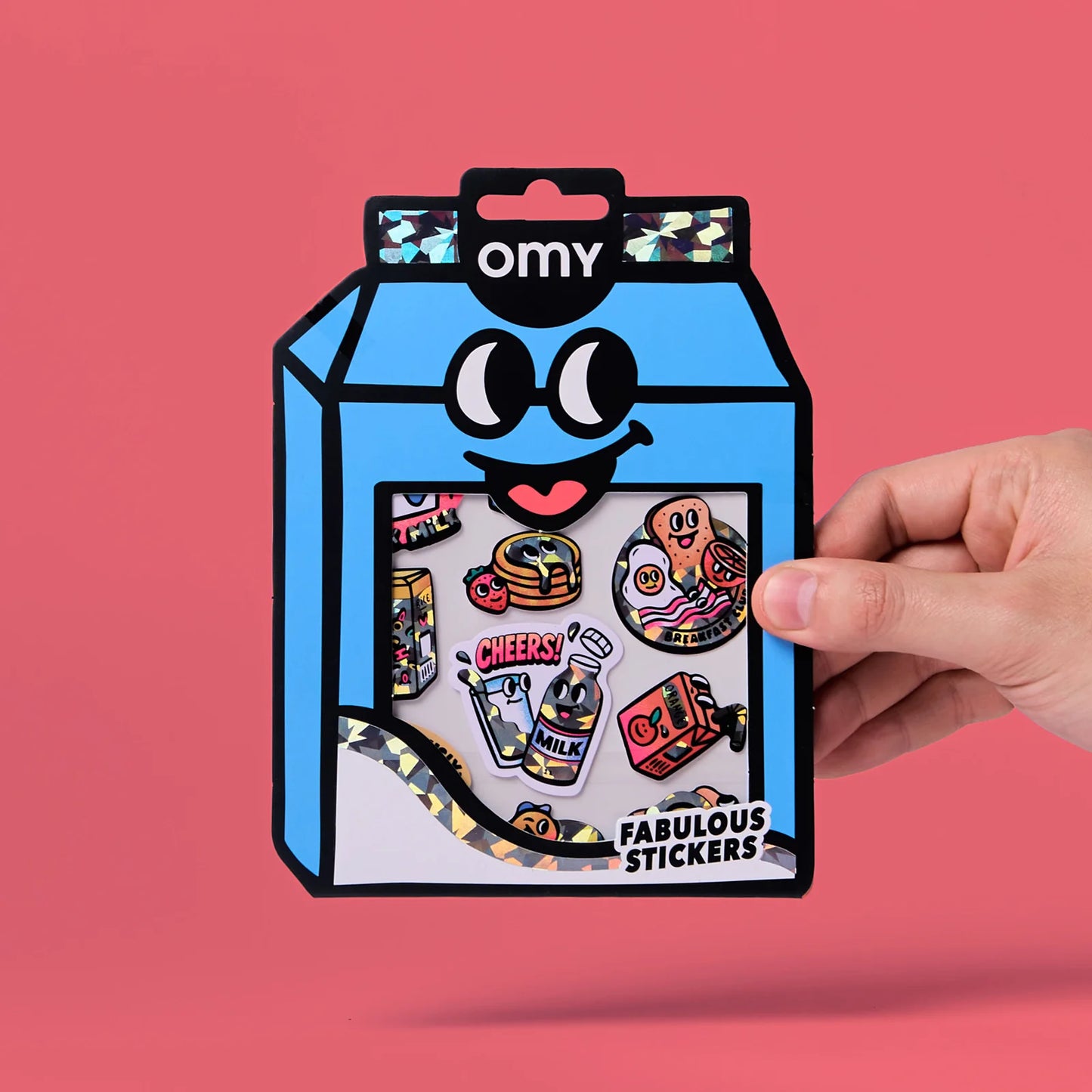 Große fabelhafte Sticker, Milch