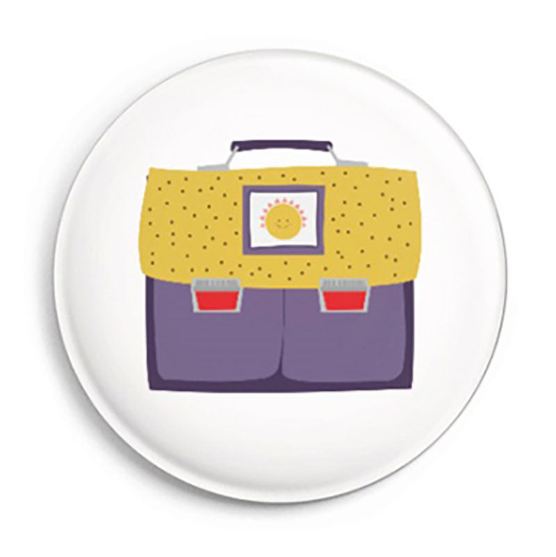 Button, School Bag