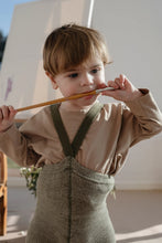 Lade das Bild in den Galerie-Viewer, Fußlose Strumpfhose „Creamy Olive“