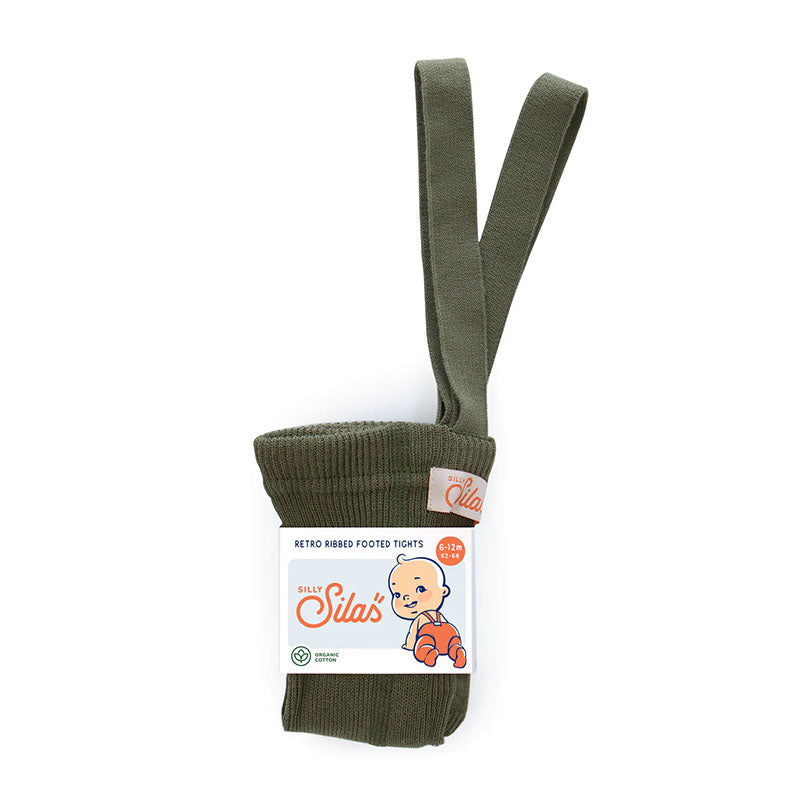 Silly Silas Fußstrumpfhosen ''Olive'', Verschiedene