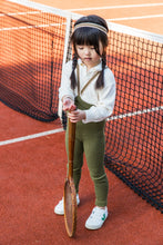 Lade das Bild in den Galerie-Viewer, Silly Silas Fußlose Strumpfhosen ''Olive Gestreift'', Verschiedene