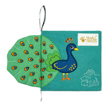 Load image into Gallery viewer, Small Hands Fabric Baby Book, Birds