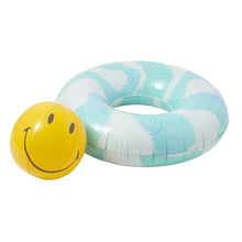 Load image into Gallery viewer, Swim Ring & Beach Ball Set, Smiley