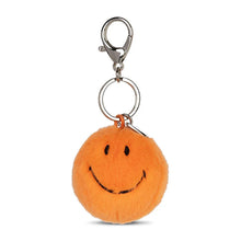 Lade das Bild in den Galerie-Viewer, Smiley ECO Fuzzy Schlüsselanhänger, Orange