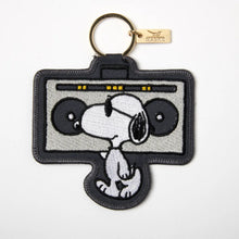 Load image into Gallery viewer, Snoopy Keychain, Boombox
