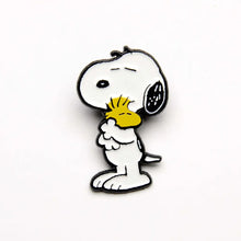 Load image into Gallery viewer, Snoopy / Woodstock Enamel Pin, Give Hugs
