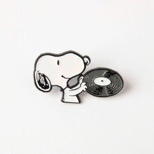Load image into Gallery viewer, Snoopy Enamel Pin, Record