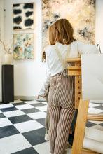 Load image into Gallery viewer, Silly Silas Special Edition Footless Tights ''Granola x Cream Stripe'', Various