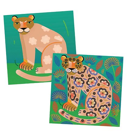 Stamp Art Set, Patterns & Animals