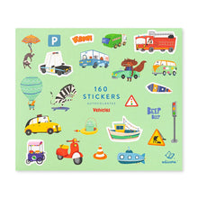 Lade das Bild in den Galerie-Viewer, Stickerbuch, Fahrzeuge