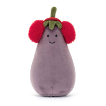 Load image into Gallery viewer, Jellycat ''Toastie Vivacious Red Aubergine'' Soft Toy