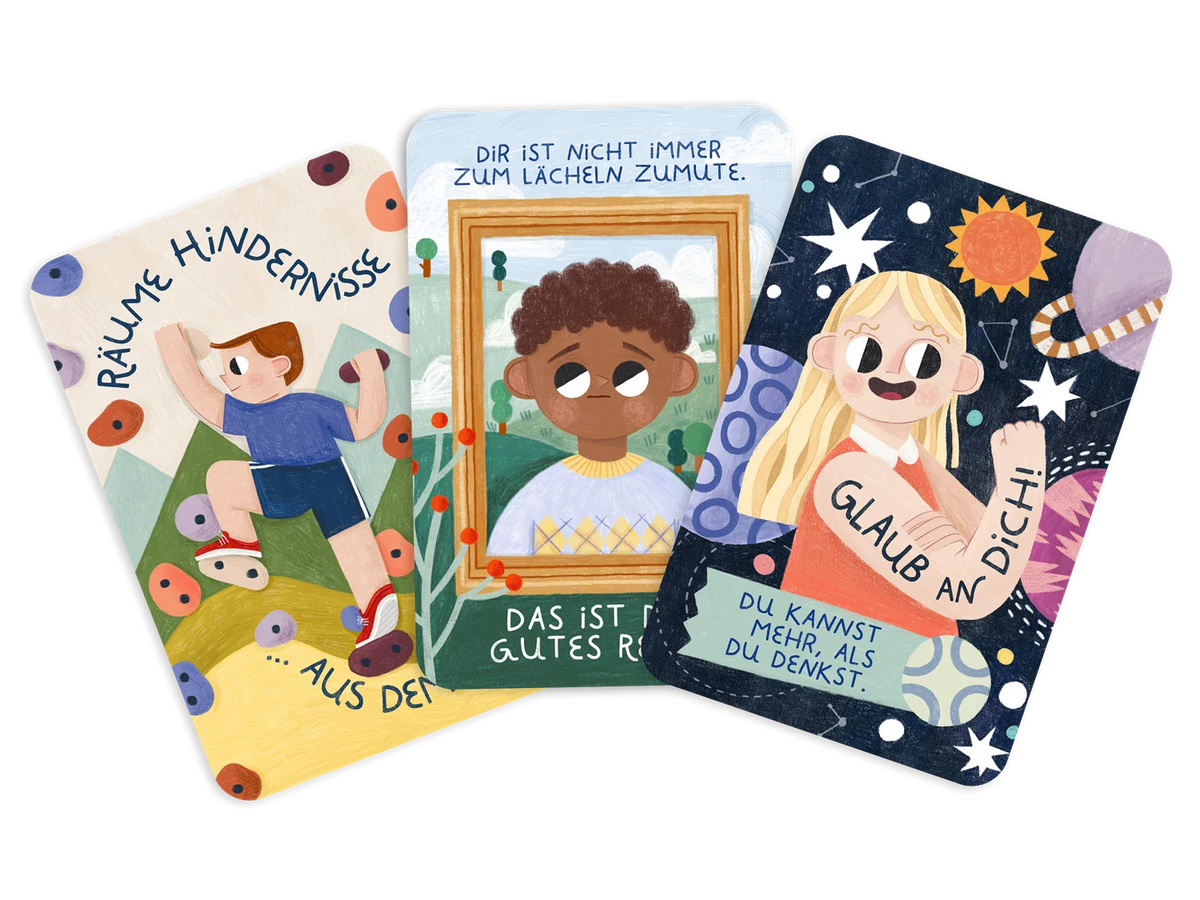 Encouragement Cards ''Positives Denken'' German Language