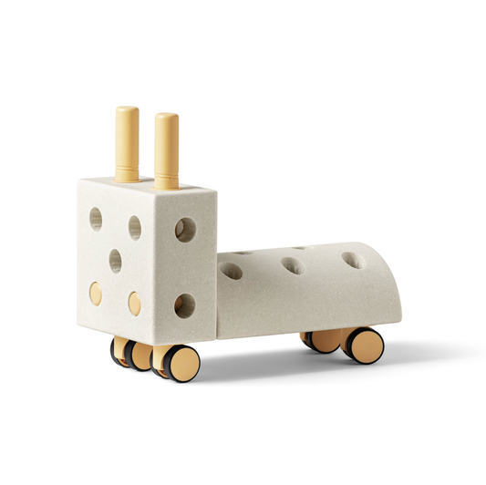 MODU Tiny Ride, Sand Grey / Honey Yellow