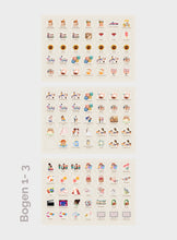 Load image into Gallery viewer, Week Planner for Children Incl. Symbols, Diggers
