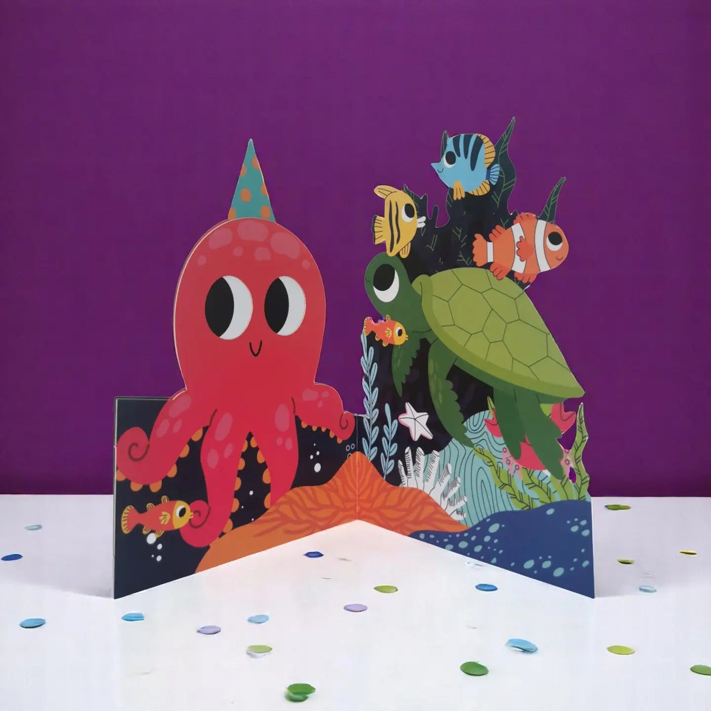 Birthday Card, Octopus