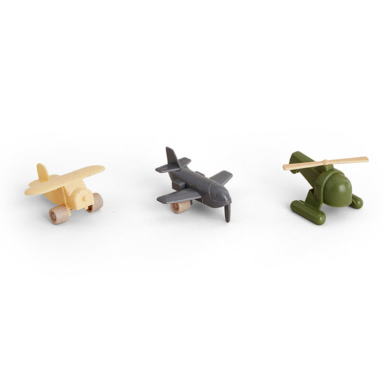 Viking Toys Ecoline „Flugzeug“ Set aus 3