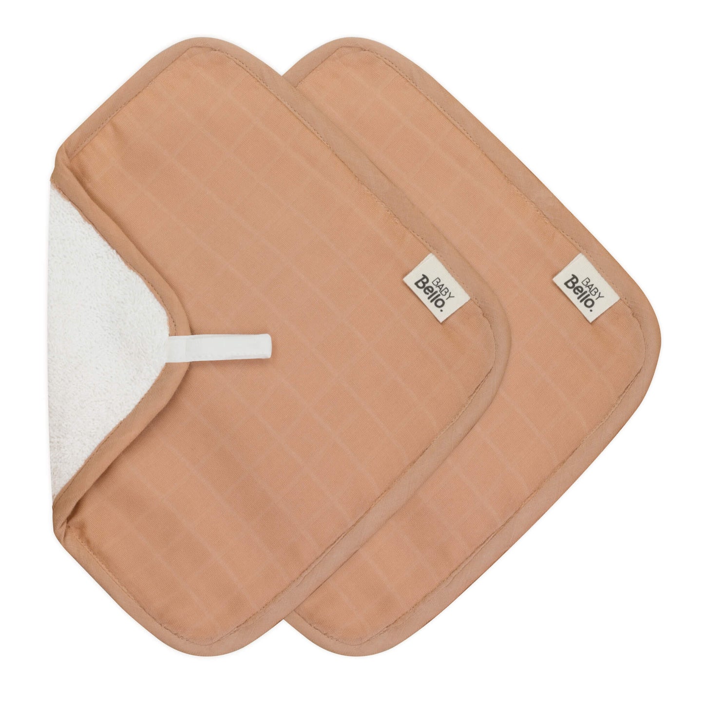 Baby Washcloth, Set of 2 ''Pastry Shell''