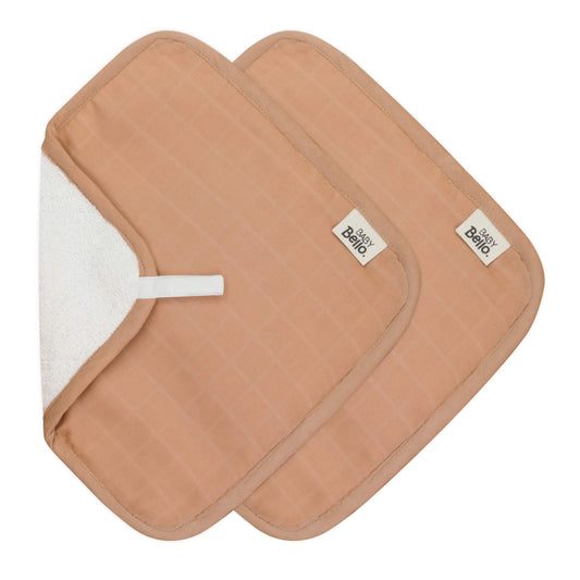 Baby-Waschlappen, 2er-Set „Pastry Shell“