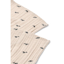 Load image into Gallery viewer, Muslin Cloth 2 Pack, Mini Whale