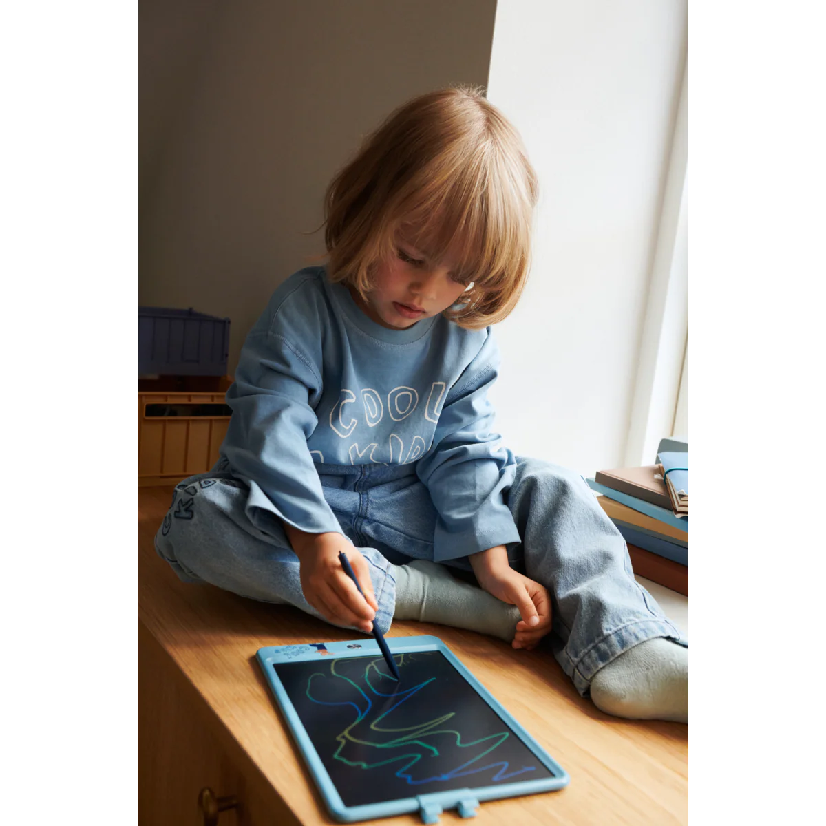 Zora 10'' LCD Drawing Board, Tiger / Beach Blue