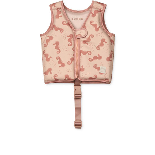 Liewood Swim Vest ''Seahorse / Apple Blossom'', Various Sizes