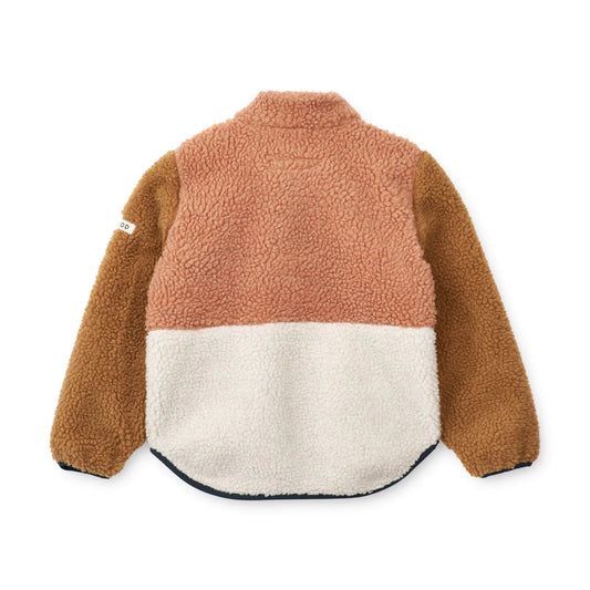 Nolan Pile Jacke „Tuscany Rose / Multi Mix“, 4 Jahre