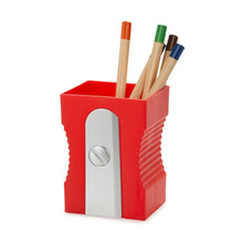 Load image into Gallery viewer, Desk Tidy, Pencil Sharpener Red