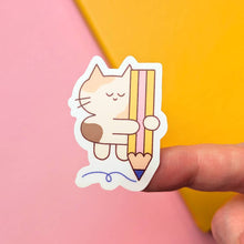 Load image into Gallery viewer, Vinyl Sticker Sheet, Artist Cats