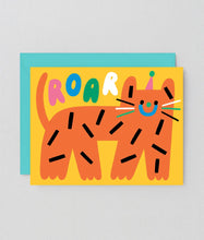 Load image into Gallery viewer, ''Roar'' Children's Birthday Card