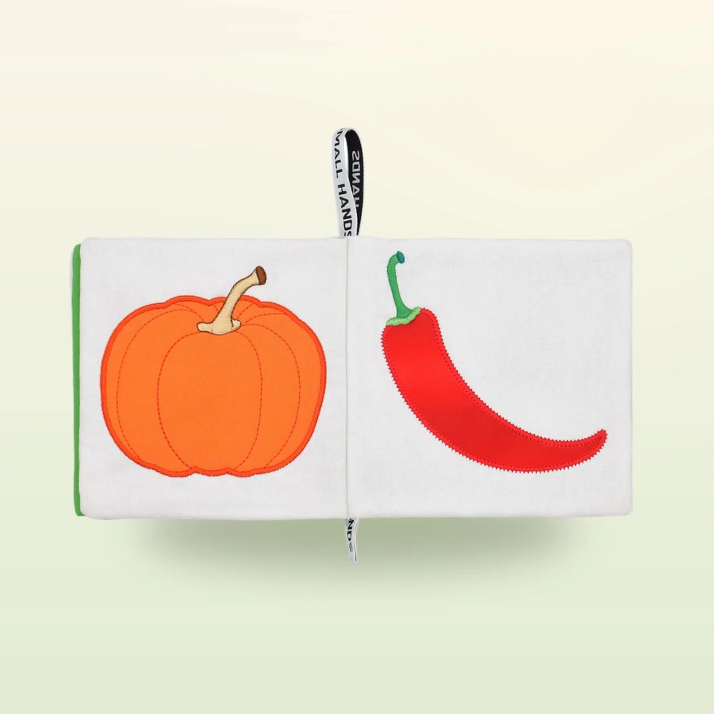 Small Hands Fabric Baby Book, Vegetables