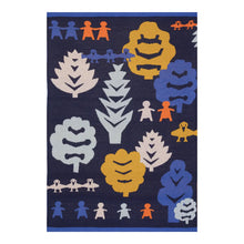 Load image into Gallery viewer, Baby Blanket ''Navy Collage''