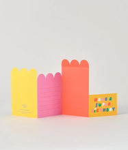 Load image into Gallery viewer, ''Flowers'' Fold Out Birthday Card