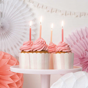 Kerzenset „Pinks“, 24er-Set