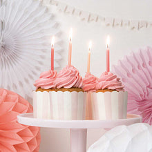 Load image into Gallery viewer, Candles Set ''Pinks'', Set of 24