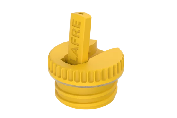Blafre Non-Spill Straw Lid, Yellow
