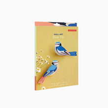 Load image into Gallery viewer, ''Garden Bird, Blue Tits'' Wall Decoration