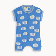 Lade das Bild in den Galerie-Viewer, Blue Fish Gestrickter Shortie „Flipper“, GOTS