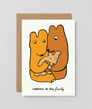 Load image into Gallery viewer, ''Welcome to the Family'' New Baby Card