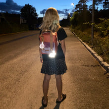 Load image into Gallery viewer, Reflective Bag Charm ''Pink Bunny''