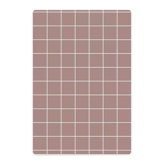 Nuukk Kleines Frühstücksbrett, Violettes Gitter