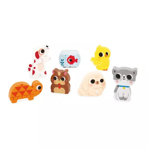 Chunky Wooden Puzzle, Pets