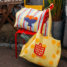 Load image into Gallery viewer, Large Tote Bag ''Fruit Stripe''