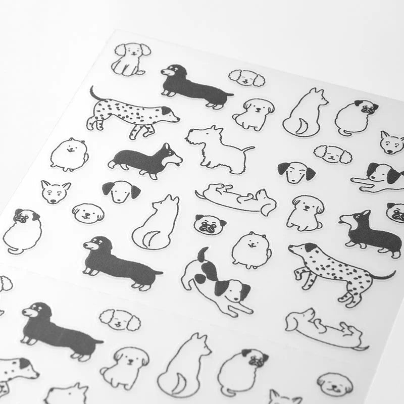 Japanese Stickers, Dogs
